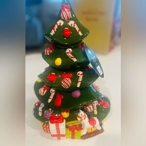 Christopher Radko Christmas Tree Cookie Jar Retired 2011